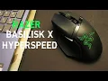 Razer BASILISK X HYPERSPEED unboxing and SETUP