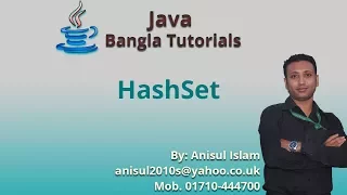 Java Bangla Tutorials 150 HashSet
