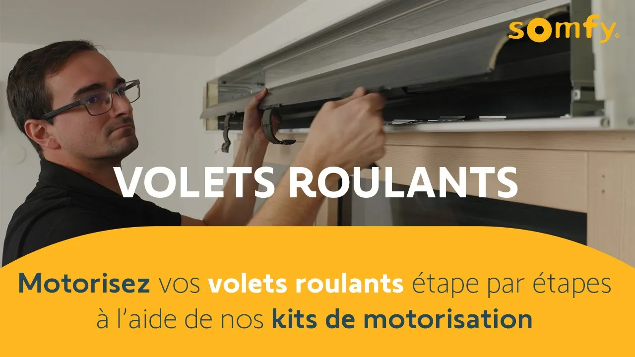 Motoriser un volet roulant étape par étape