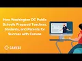 How Washington DC Public Schools Prepared Teachers Students and Parents for Success with Canvas
