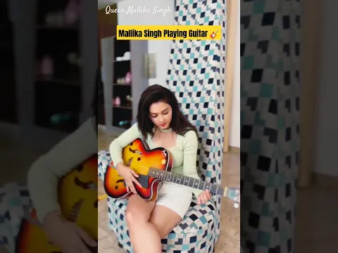 Mallika Singh Guitar Video πΈπ #shorts #mallikasingh