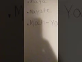 The Maya and the Mayate word