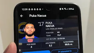 How to MOVE Player to IR on ESPN Fantasy Football App