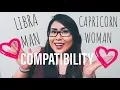 LIBRA MAN AND CAPRICORN WOMAN COMPATIBILITY SUN SIGNS