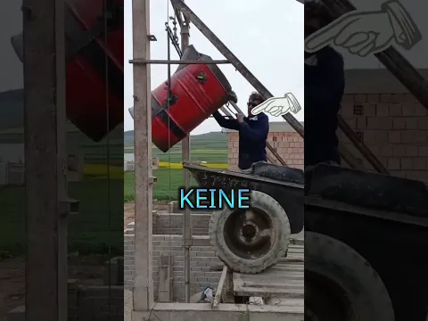π₯ Diese Maschine mischt MΓΆrtel ganz von selbst! π±π§πͺ