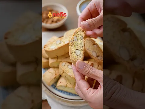 İtalyan Biscotti Kurabiye ☕️ Kahvenizi Hazırlayın!