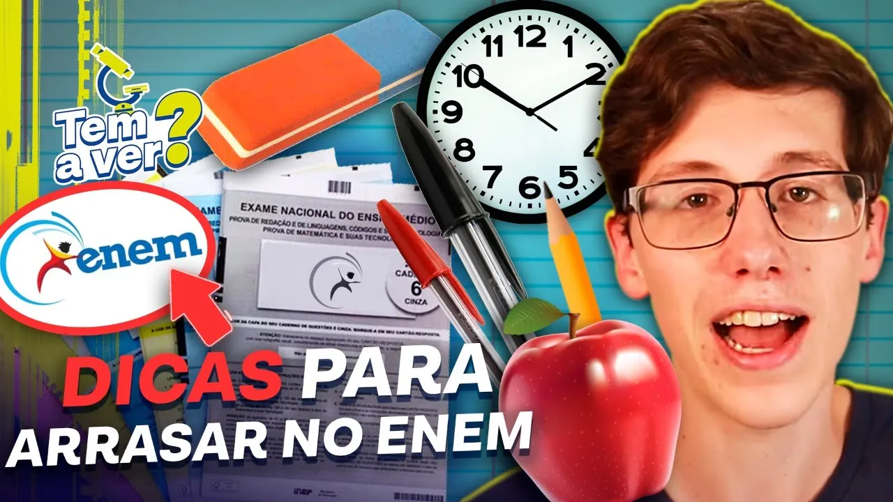 O QUE NÃO FAZER NA PROVA DO ENEM | Lucas Felpi