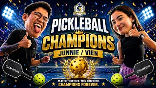 No Fighting Challenge | Our First Pickleball Tournament as Partners 🥒🎾