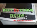 DEFYWASHING MACHINE E5 ERROR FIXED