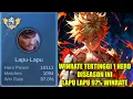 Raja lapu lapu winrate tertinggi di dunia 97% winrate 252 kali winstreak tanpa kalah