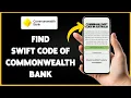 How To Find SWIFT Code Of Commonwealth Bank 2025 Locate Your Bank s SWIFT Code