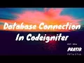 Database Connection in Codeigniter