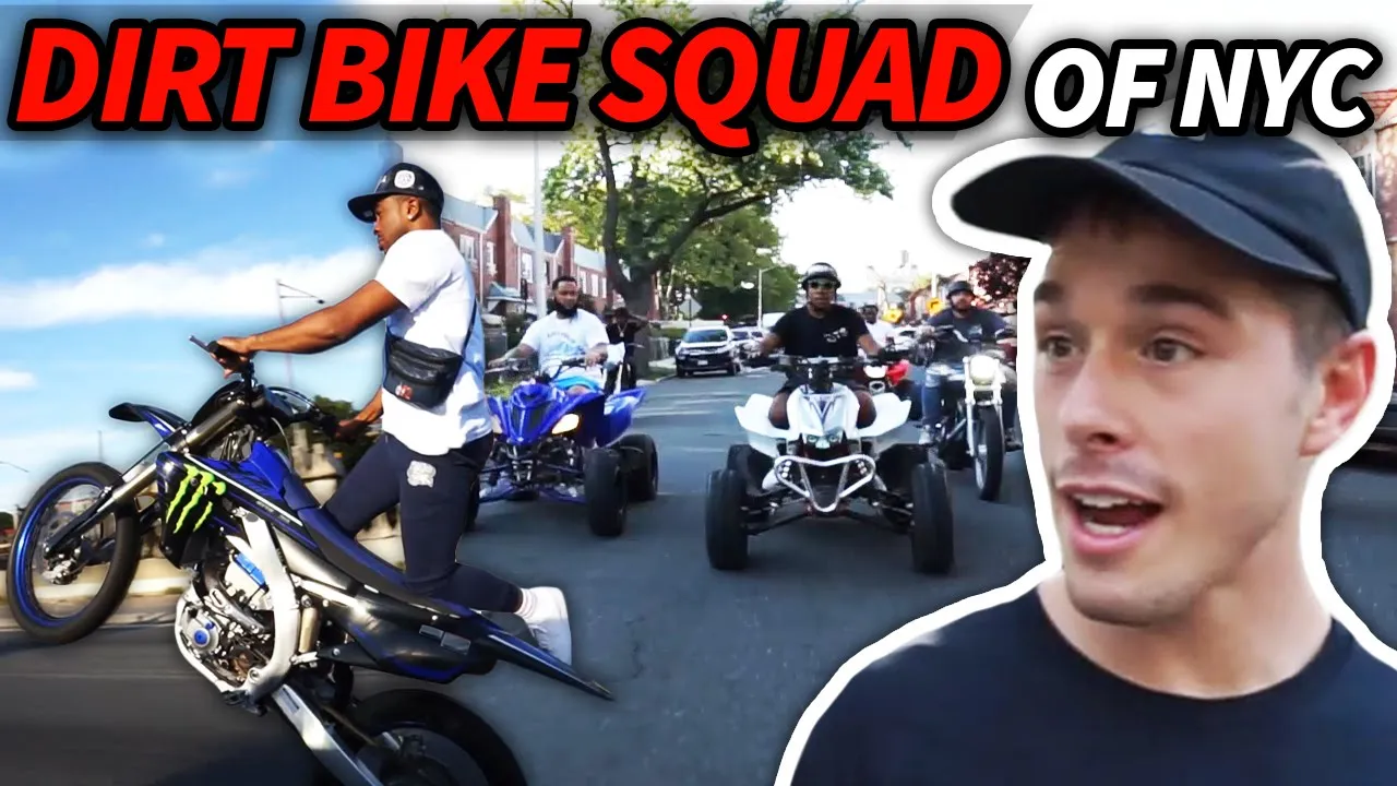 Dirt Bike Squad Takes Over New York City!