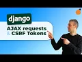 Django - AJAX Requests HTMX CSRF Tokens