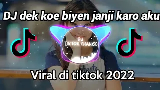 Download DJ viral tiktok de koe mbiyen janji karo aku | Ndx aka kelingan mantan | dj paling enak di denger MP3