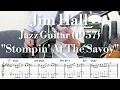 Jim Hall "Stompin' At The Savoy"  TAB | Jazz Guitar