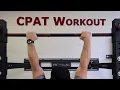 Firefighter CPAT Workout