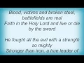 Cryonic Temple - Mighty Warrior Lyrics