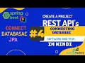 Spring boot database Connection using JPA Crud operation using Spring boot REST API s in Hindi