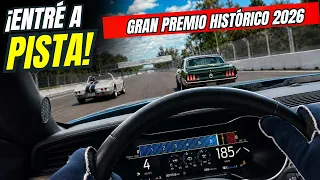 ¡ENTRÉ A PISTA EN UN MUSTANG MACH 1! | Gran Premio Histórico 2026