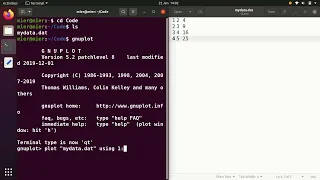 Gnuplot - Plot the data