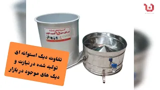 عرقگیر استوانه ای تفاوت در ساخت عرقگیر و گلابگیر نیازت با بقیه کیفیت جنس استیل و نوع ساخت محصول 