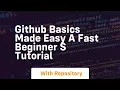Github basics made easy a fast beginner s tutorial