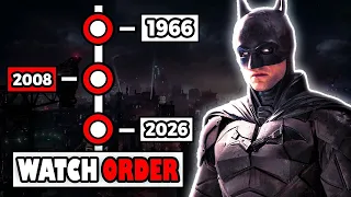 how to watch batman movies in the right order 