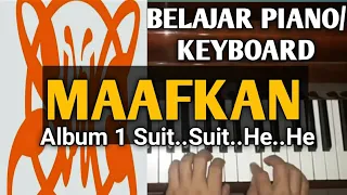 Download Maafkan (SLANK) | Tutorial | Belajar Piano/Keyboard Mudah \u0026 Cepat , Pasti Bisa !!!F13/31f MP3