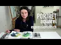 Download Lagu PORTRET in AQUAREL (expressionistisch)| Beika ART