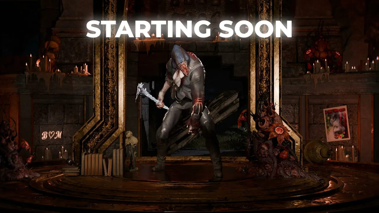 zBDBz Starting Soon Screen - Dead by Daylight
