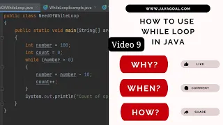 while loop in java in hindi what is the use of while loop in java