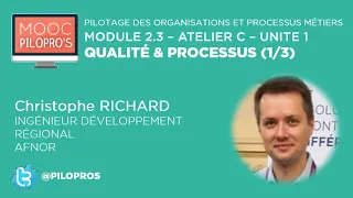 Qualité et approche processus - Norme ISO 9001 (1/3)