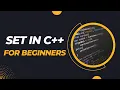 Set in C Standard Template Library STL in C
