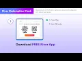 How to use River Redemption Kiosk