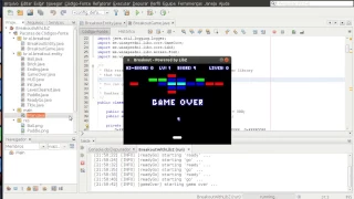 Java 2D Game from scratch - Breakout 1976 clone with LibZ test
