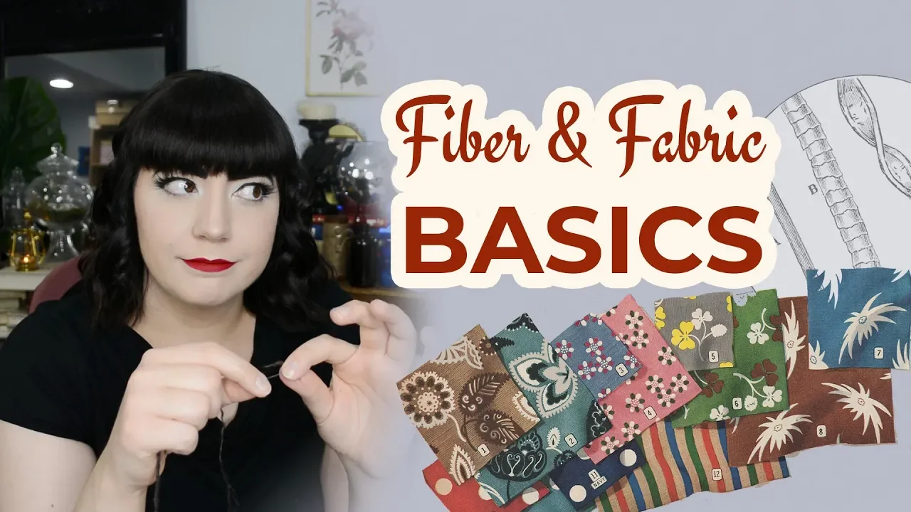 Fiber & Fabric Basics : Textiles 101 for Retro Style Shopping & Sewing