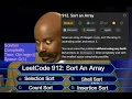 Sort An Array Explained Ace Your LeetCode Technical Interview With Coding Card Sharp