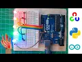 How to Control LEDs with Hand Gestures Using Mediapipe OpenCV and Arduino