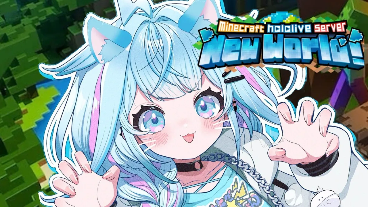 【Minecraft 】建築だー！！【水宮枢／FLOW GLOW】#hololiveDEV IS