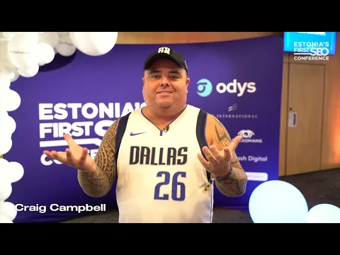 SEO Estonia 2023 Feedback - Craig Campbell