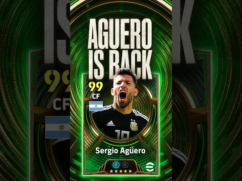 Aguero Is BACK In eFootball