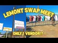 Tiny Swap Meet in California Only 1 Vendor POV Hunting Vintage Antiques