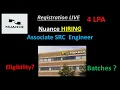 Nuance Hiring Associate SRC Engineer 4 LPA