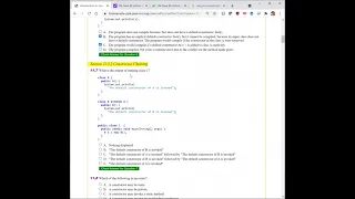 Daniel Liang Java Chapter 11 Multiple Choice Questions Part 1