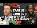 Download Lagu CANELO vs. CRAWFORD: POST-FIGHT PRESS CONFERENCE LIVE STREAM | MMA Fighting