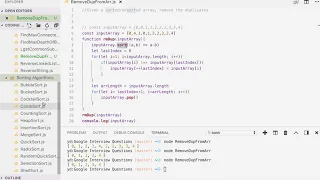 Remove Duplicates from a Array In JavaScript