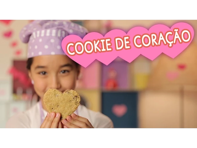FAZENDO COOKIE DE CORAÇÃO COM A NINA VANGELINO MUNDO DA MENINA