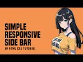 3 Ways To Create Responsive Sidebars In HTML CSS