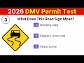 DMV Permit Test 2026 - Test 3 40 Real Questions You ll See on the Exam Master Road Signs